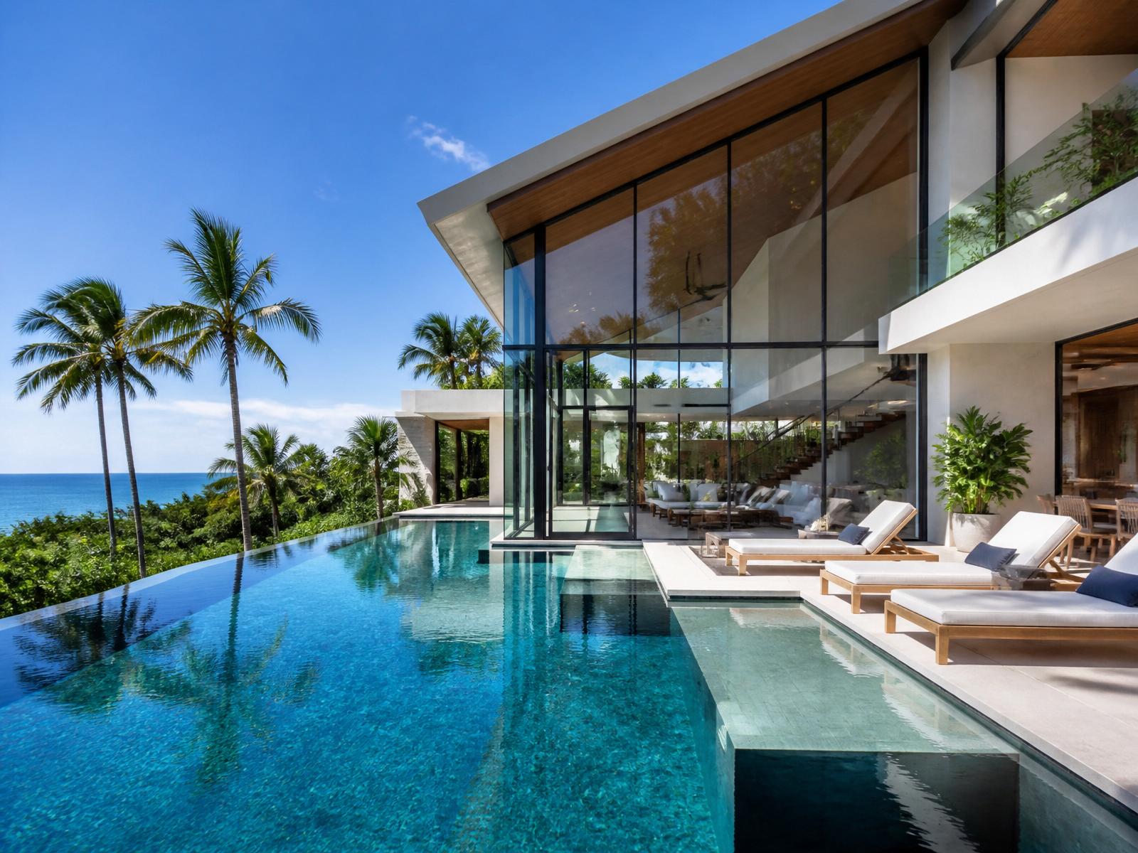 Villa Pacífico, proyecto de vidrio y aluminio LUMEX